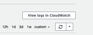View Lambda cloudwatch logs